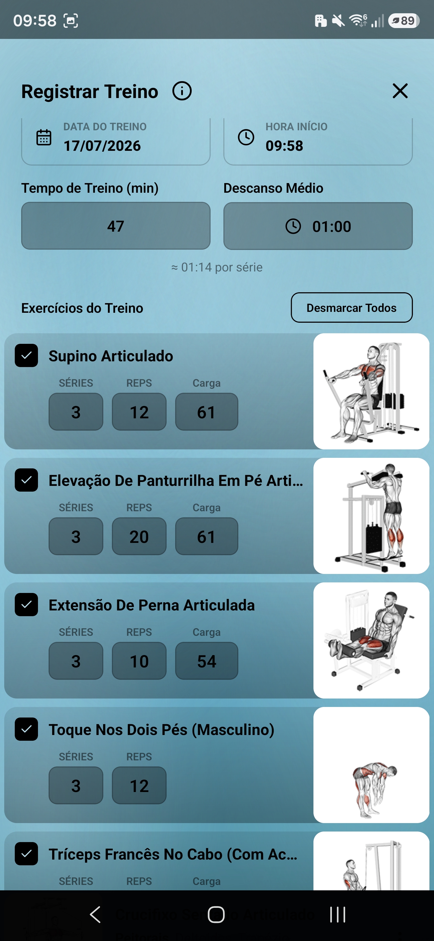 Registro flexível