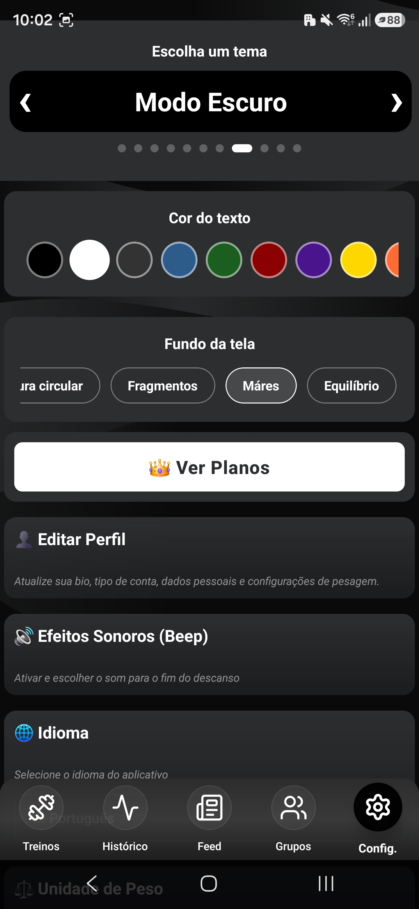 Modo Escuro